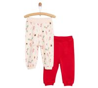 HelloBaby Christmas Baby Girl Themed 2 Piece Bottom - Red