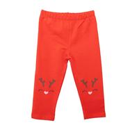 HelloBaby Christmas Baby Girl Tights - Red