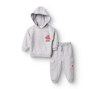HelloBaby Cool Dino Jogging Set - Grey Melange