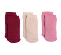 HelloBaby Girl Chenille Socks 3 Pack - Light Rose