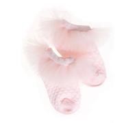 HelloBaby Girl Socks with Lace - Light Pink