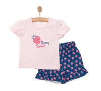 HelloBaby Girl Strawberry Patterned T-shirt - Pink
