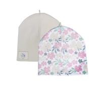 HelloBaby Girls 2-Pack Hat Flower - Printed
