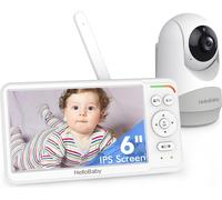 HELLOBABY HB6260 6" LCD Display Baby Monitor - White