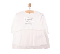 HelloBaby Little Life Newborn Girl Dress - Ecru