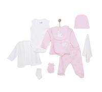 HelloBaby Newborn 10 pcs Starter Set - Pink