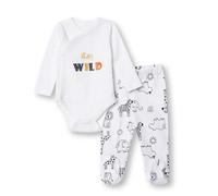 HelloBaby Newborn Body Footed Bottom - Ecru