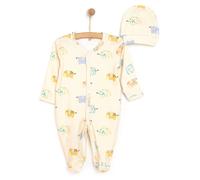 HelloBaby Newborn Boy Jumpsuit-Hat