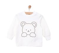 HelloBaby Newborn Girl Cat Printed Sweatshirt