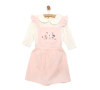 HelloBaby Salopette Skirt Blouse - Salmon