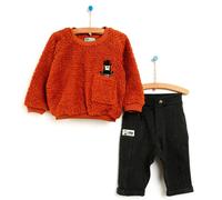 HelloBaby Sweatshirt-Pants - Cinnamon