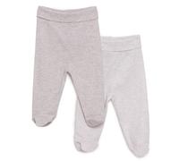 HelloBaby Unisex 2 Piece Footed Bottom - Beige