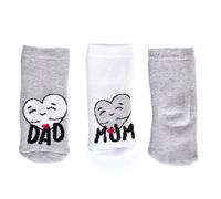 HelloBaby Unisex Chenille Socks 3 Pack - White