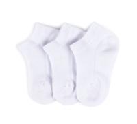 HelloBaby Unisex Socks 3 pcs - White