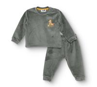 HelloBaby Velvet Pyjamas Set - Green