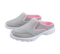 HELLORSOON Women's Comfortable Working Nurse Shoes, Walking Sneakers White Shoes Womens Trainers Size 6 Women's Slip On Sneaker Black Slip Shoe for Sports Casual Work Leisure