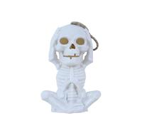 Helloween Decoration Halloween Props Flashing White Lights Hanging Lights Bar Decorations Pendants Scene Arrangements Illuminated Ornaments Table Top Sculpture (White, 11x7. 5cm)