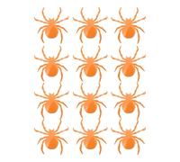 Helloween Decoration Stickers Decorations Black 3D Decals for Wall Window Door Indoor Home Party Classroom Clock Wall Decal Sticker (Yellow1, 16x4. 5cm)