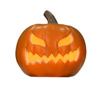 Helloween Decoration Trick or Halloween III Season of The Witch Jolly Jack O' Light Up Singing Pumpkin Statues and Sculptures Middle Finger (D, One Size)