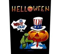 Helloween I Want Out Back Patch in Black Helloween Black