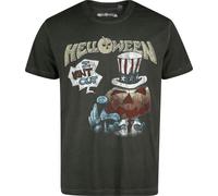 Helloween I Want Out T-Shirt anthracite L