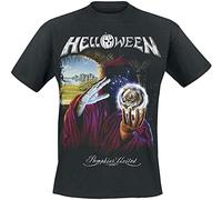 Helloween Keeper Legends Men T-Shirt Black, Regular(Large)