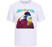 Helloween Keeper of The Seven Keys'87 Gamma Avantasia Rage T-Shirts Men's Unisex Tee Shirt White(Small)
