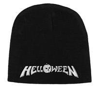 Helloween Men's Logo Beanie in Black Helloween Black One Size