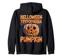 HELLOWEEN TRYPOPHOBIA PUMPKIN Zip Hoodie