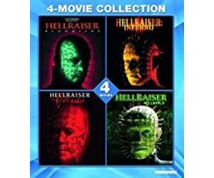 Hellraiser - 4 Movie Pack - 4 5 6 & 8 - Blu Ray - Region free