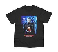 Hellraiser Movie Poster Inspired Printed T-Shirt (L) Black