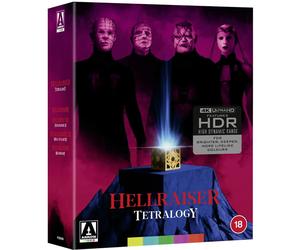 Hellraiser Tetralogy - 4 x 4K HDR Blu Ray Boxset - Special Edition Clive Barker