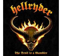 HELLRYDER - DEVIL IS A GAMBLER LIM. BLACK LPPOSTER - New Vinyl Recor - R72z