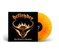 HELLRYDER - DEVIL IS A GAMBLER LIM. SPLATTER LPAUTOGRAPH - New Vinyl - R72z