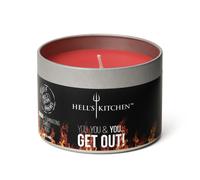 Hell's Kitchen Hell's Kitchen Mulled Wine Tin Candle in Red | Size: Medium Hell's Kitchen Red Medium