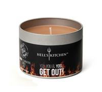 Hell's Kitchen Hell's Kitchen Orange, Lemon & Thyme Tin Candle in Brown | Size: Medium Hell's Kitchen Brown Medium