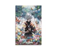 Hell's Paradise Poster Room Decor Aesthetic Poster Artistic Poster for Bedroom Living Room Walls 12x18inch(30x45cm) Unframe-Style