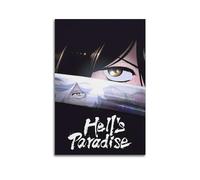 Hell's Paradise Poster Room Decor Aesthetic Poster Artistic Poster for Bedroom Living Room Walls 12x18inch(30x45cm) Unframe-Style