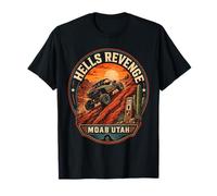 Hell's Revenge Moab Utah Offroad Badge Adventure T-Shirt