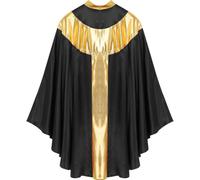 Helltaker Unisex Adults Spirit Church Catholic Vestments Priest Clergy Pastor Celebrant Chasuble Father Mass Robe