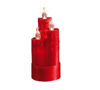 Hellum LED Interior Light, red, 8 x 8 x 20 cm