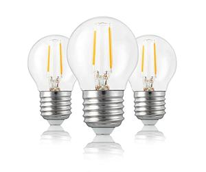 hellum LED Light Bulb E27 3 Warm White 2.2 W LED Bulb Replaces 25 Watt
