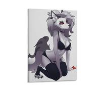 Helluva Boss Loona Anime Poster (2) Wall Art Poster Scroll Canvas Painting Picture Living Room Decor Home 12x18inch(30x45cm)