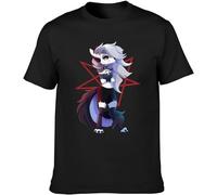 Helluva Boss Loona Men's T-Shirt Black Tee