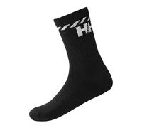 Helly Hansen 3 Pack Cotton Rich Sport Socks Black