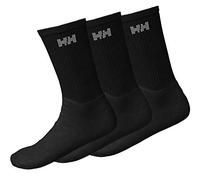 Helly Hansen 3-Pack Cotton Sock Unisex Black 35-38