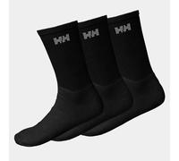 Helly Hansen 3-Pack Durable Cotton Socks Black 35-38