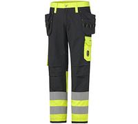 Helly Hansen 76480_369-C54 Size C54 Class 1 "Aberdeen Construction" Work Pants - Yellow