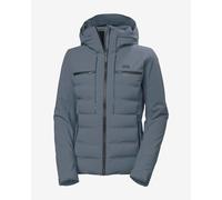 Helly Hansen Alphelia Elevate Hooded Jacket Ski Free Bluish Grey Women - S