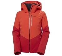 Helly-Hansen Alphelia Jacket for Women - Skiing Jackets with HELLY TECH PROFESSIONAL, Synthetic Insulation, Seam Sealed, 162 Red, L